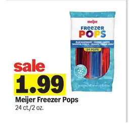 Meijer Meijer Freezer Pops offer