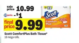 Meijer Scott ComfortPlus Bath Tissue offer