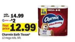 Meijer Charmin Bath Tissue offer