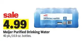 Meijer Meijer Purified Drinking Water offer