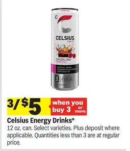 Meijer Celsius Energy Drinks offer
