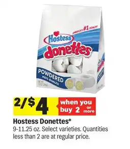 Meijer Hostess Donettes offer