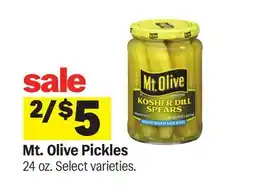 Meijer Mt. Olive Pickles offer