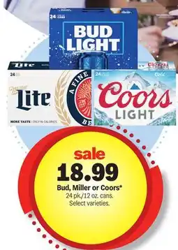 Meijer Bud, Miller or Coors offer