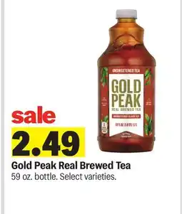 Meijer Gold Peak Real Brewed Tea offer