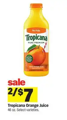 Meijer Tropicana Orange Juice offer