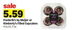 Meijer Frederik's by Meijer or Kimberly's Filled Cupcakes offer