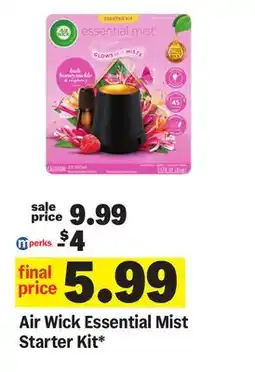 Meijer Air Wick Essential Mist Starter Kit offer