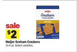 Meijer Meijer Graham Crackers offer