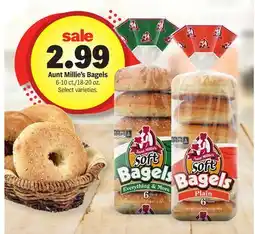 Meijer Aunt Millie's Bagels offer