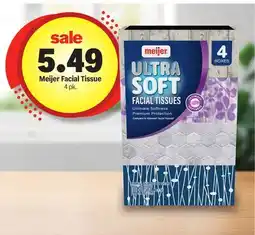 Meijer Meijer Facial Tissue offer