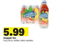 Meijer Snapple Tea offer
