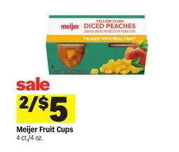 Meijer Meijer Fruit Cups offer