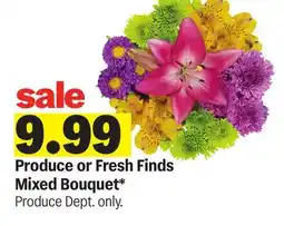 Meijer Produce or Fresh Finds Mixed Bouquet offer
