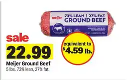 Meijer Meijer Ground Beef offer