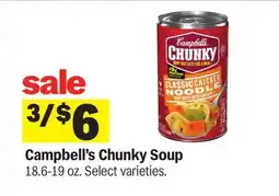 Meijer Campbell's Chunky Soup offer