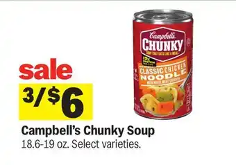 Meijer Campbell's Chunky Soup offer