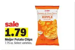 Meijer Meijer Potato Chips offer