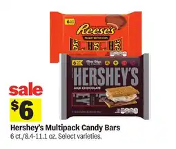 Meijer Hershey's Multipack Candy Bars offer