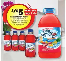 Meijer Hawaiian Punch Drinks offer