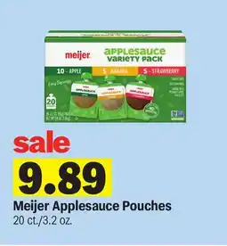 Meijer Meijer Applesauce Pouches offer