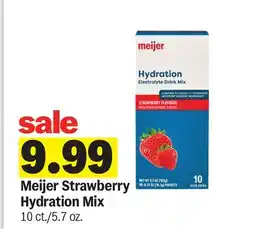 Meijer Meijer Strawberry Hydration Mix offer