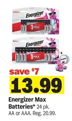 Meijer Energizer Max Batteries offer