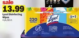 Meijer Lysol Disinfecting Wipes offer