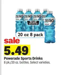 Meijer Powerade Sports Drinks offer