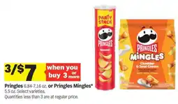 Meijer Pringles or Pringles Mingles offer