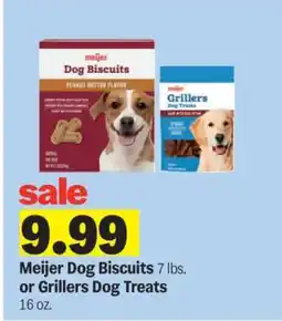 Meijer Meijer Dog Biscuits or Grillers Dog Treats offer