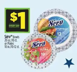 Dollar General Sérv Bowls or Plates offer