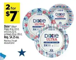 Dollar General Dixie Ultra Plates or Bowls offer