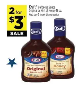 Dollar General Kraft Barbecue Sauce offer
