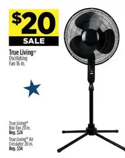 Dollar General True Living Oscillating Fan 16 in offer