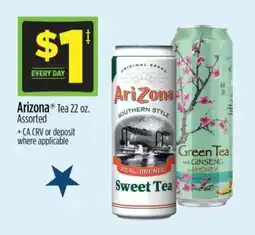 Dollar General Arizona Tea 22 oz offer
