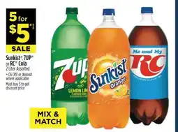 Dollar General Sunkist, 7UP or RC Cola offer