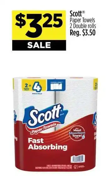 Dollar General Scott Paper Towels offer