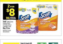 Dollar General Scott Comfort Plus offer
