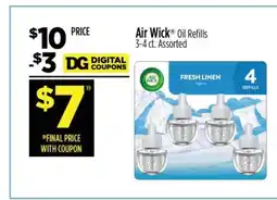 Dollar General Air Wick Oil Refills offer