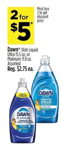 Dollar General Dawn Dish Liquid offer
