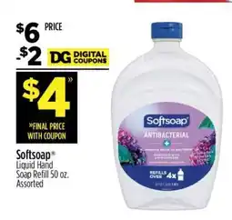 Dollar General Softsoap offer