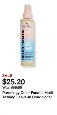 Ulta Beauty Pureology Color Fanatic Multi-Tasking Leave-In Conditioner offer