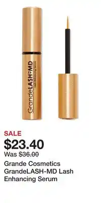 Ulta Beauty Grande Cosmetics GrandeLASH-MD Lash Enhancing Serum offer