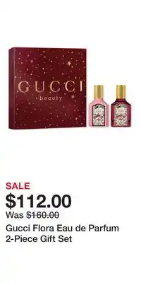 Ulta Beauty Gucci Flora Eau de Parfum 2-Piece Gift Set offer