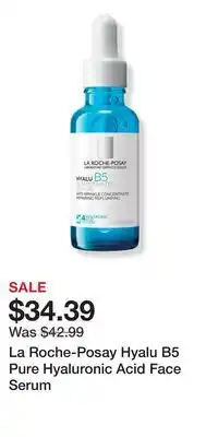 Ulta Beauty La Roche-Posay Hyalu B5 Pure Hyaluronic Acid Face Serum offer