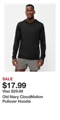 Old Navy Old Navy CloudMotion Pullover Hoodie offer