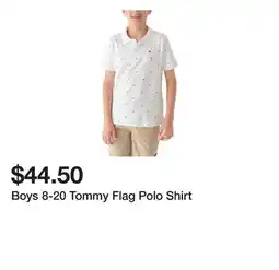 Belk Boys 8-20 Tommy Flag Polo Shirt offer