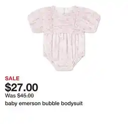 Belk baby emerson bubble bodysuit offer