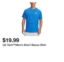 Belk UA Tech Men's Short Sleeve Shirt offer